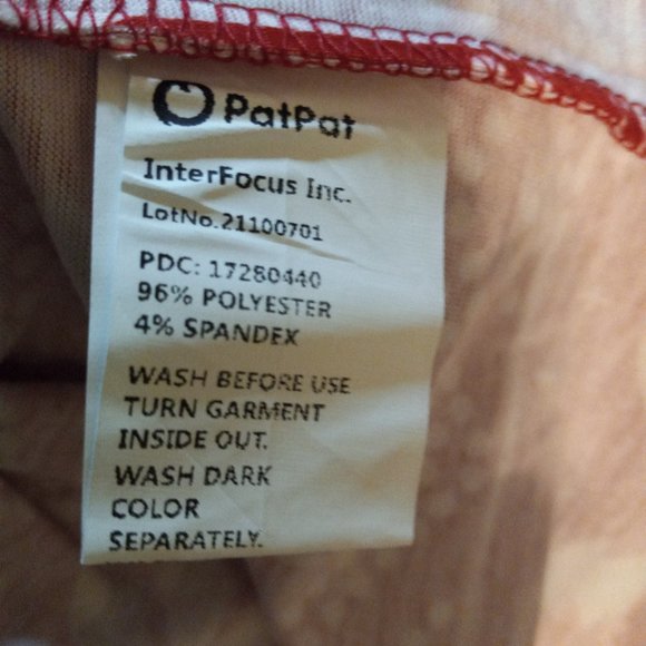 PatPat Men’s Pajama Set Size M Red Christmas 2 Piece Long Sleeve Sleepwear NEW - Picture 8 of 14